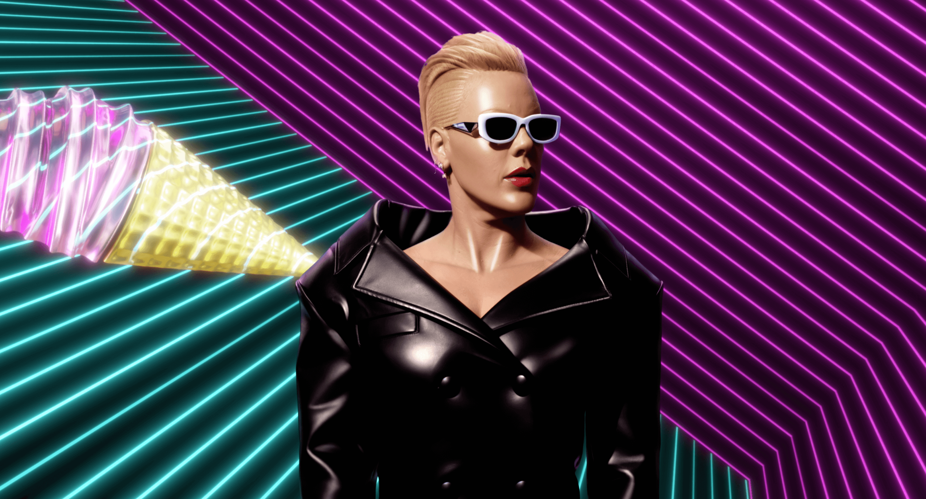P!nk Summer Carnival Tour intro screen content